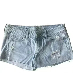 American Eagle Sz 4 denim jean shorts exc con
